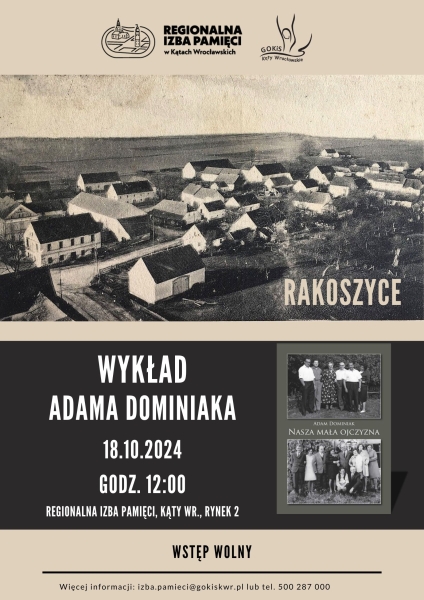 Spotkanie z Adamem Dominiakiem - lokalnym historykiem